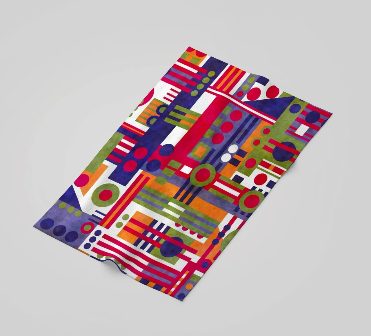 Complex strandhanddoek van shellybremmer