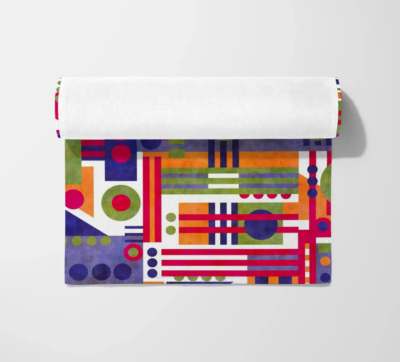 Complex strandhanddoek van shellybremmer