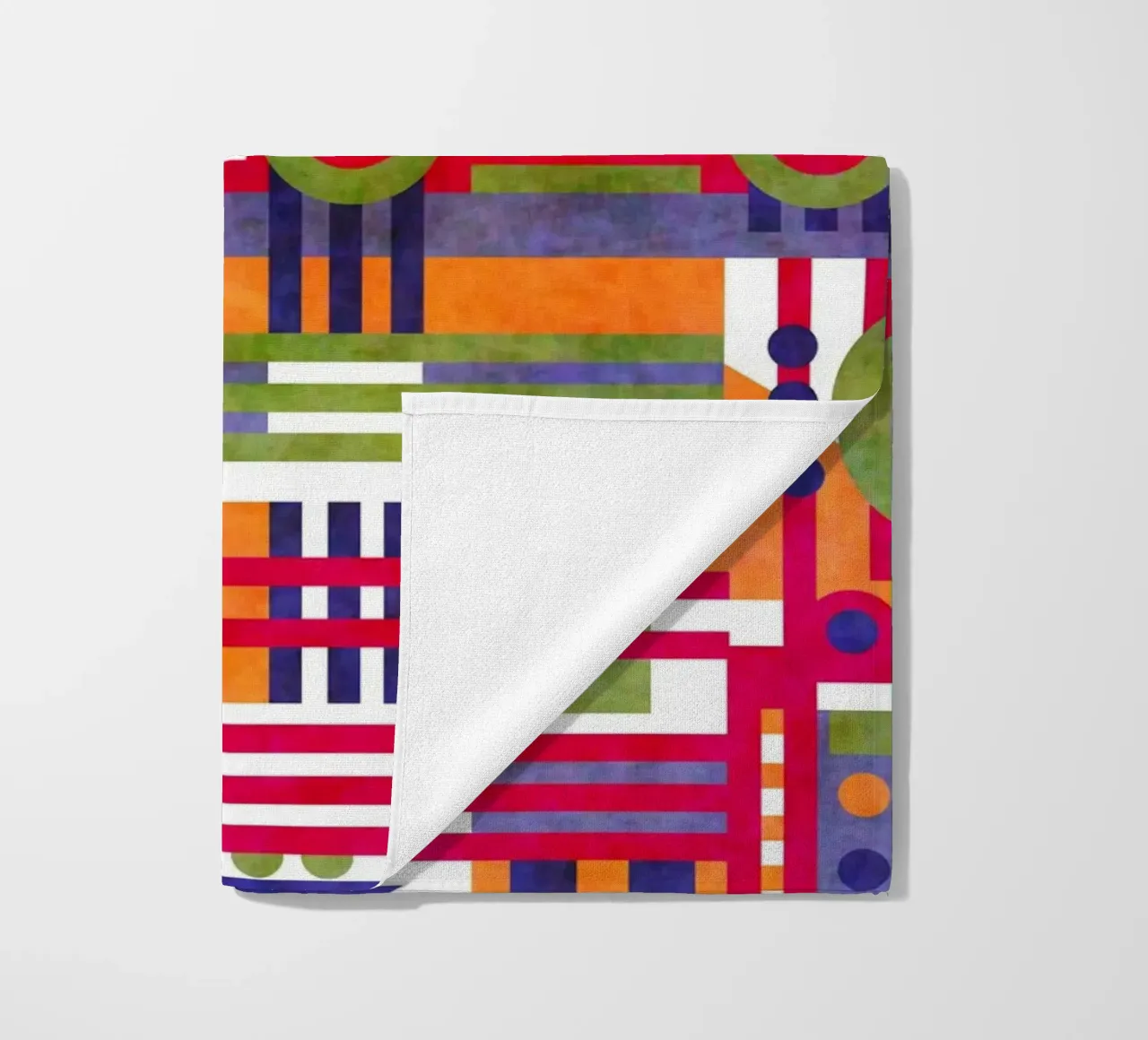 Complex strandhanddoek van shellybremmer