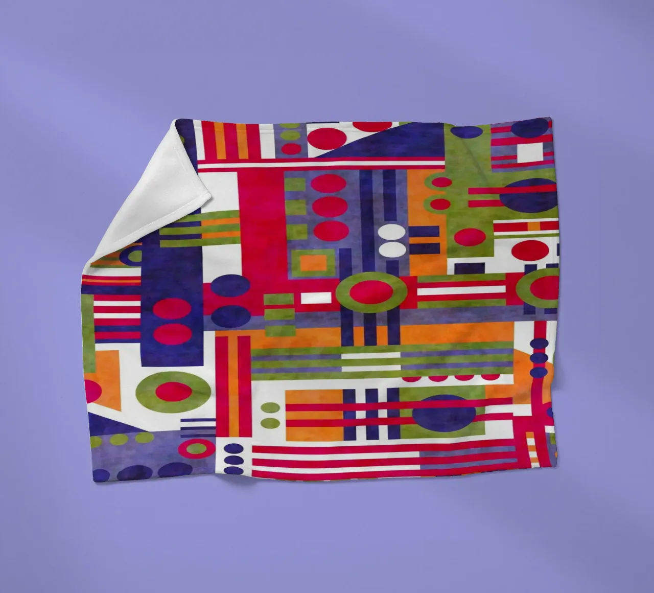 Complex fleece blanket by shellybremmer