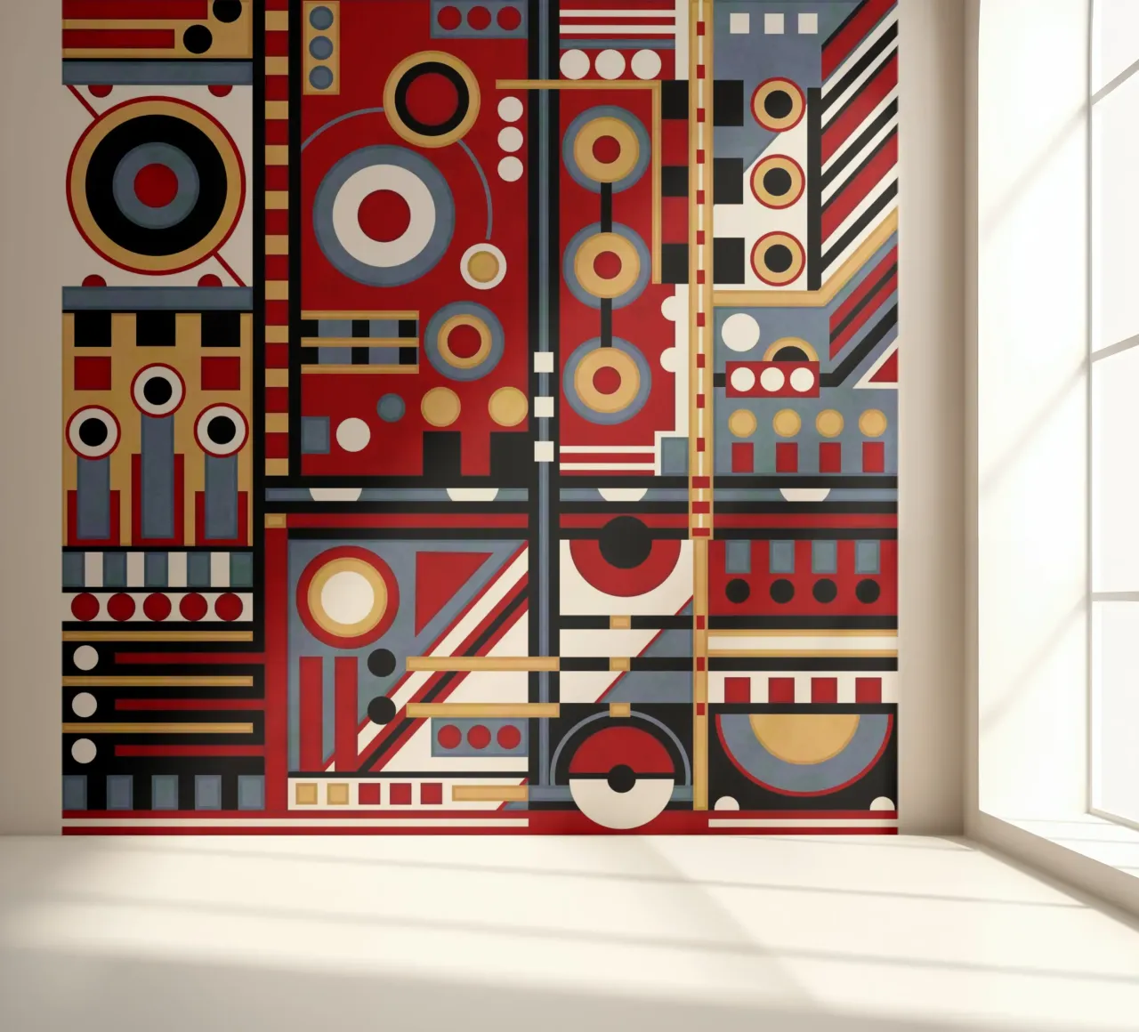 Interface fotobehang van shellybremmer