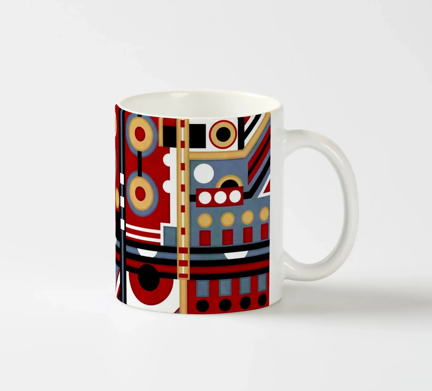 Interface ceramic mug by shellybremmer