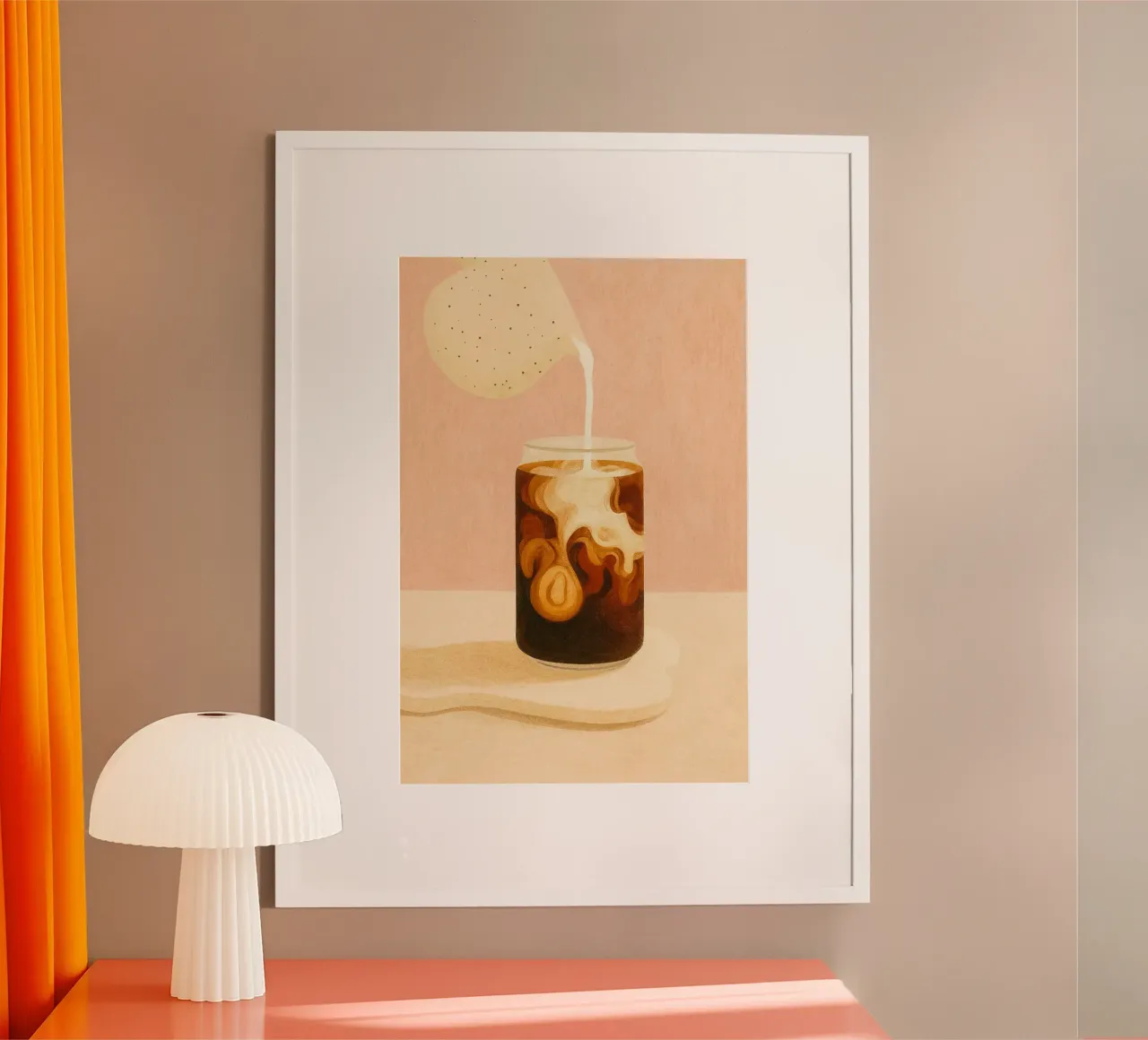 Caffe Latte carta hahnemühle da PurePeachStudio