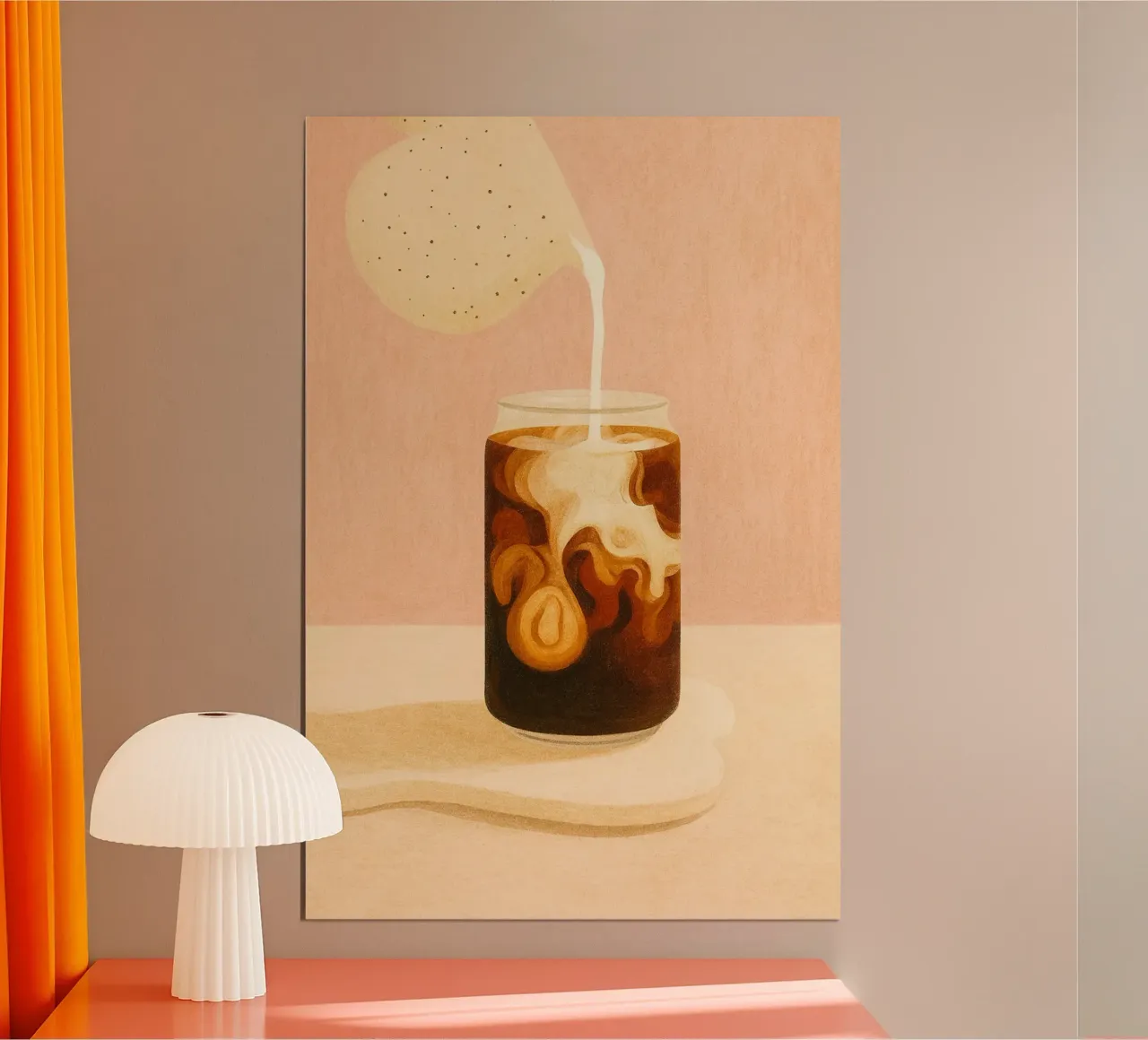Caffe Latte carta hahnemühle da PurePeachStudio
