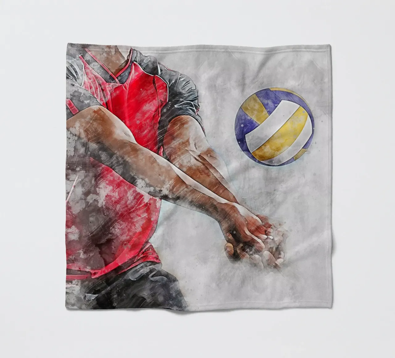 Pallavolo 3 coperta in pile da Mateo