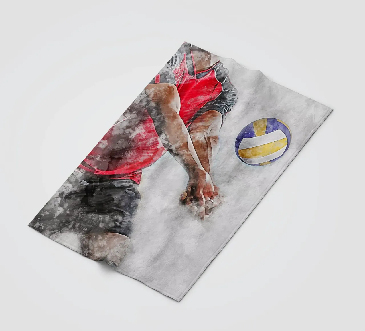 Pallavolo 3 coperta in pile da Mateo