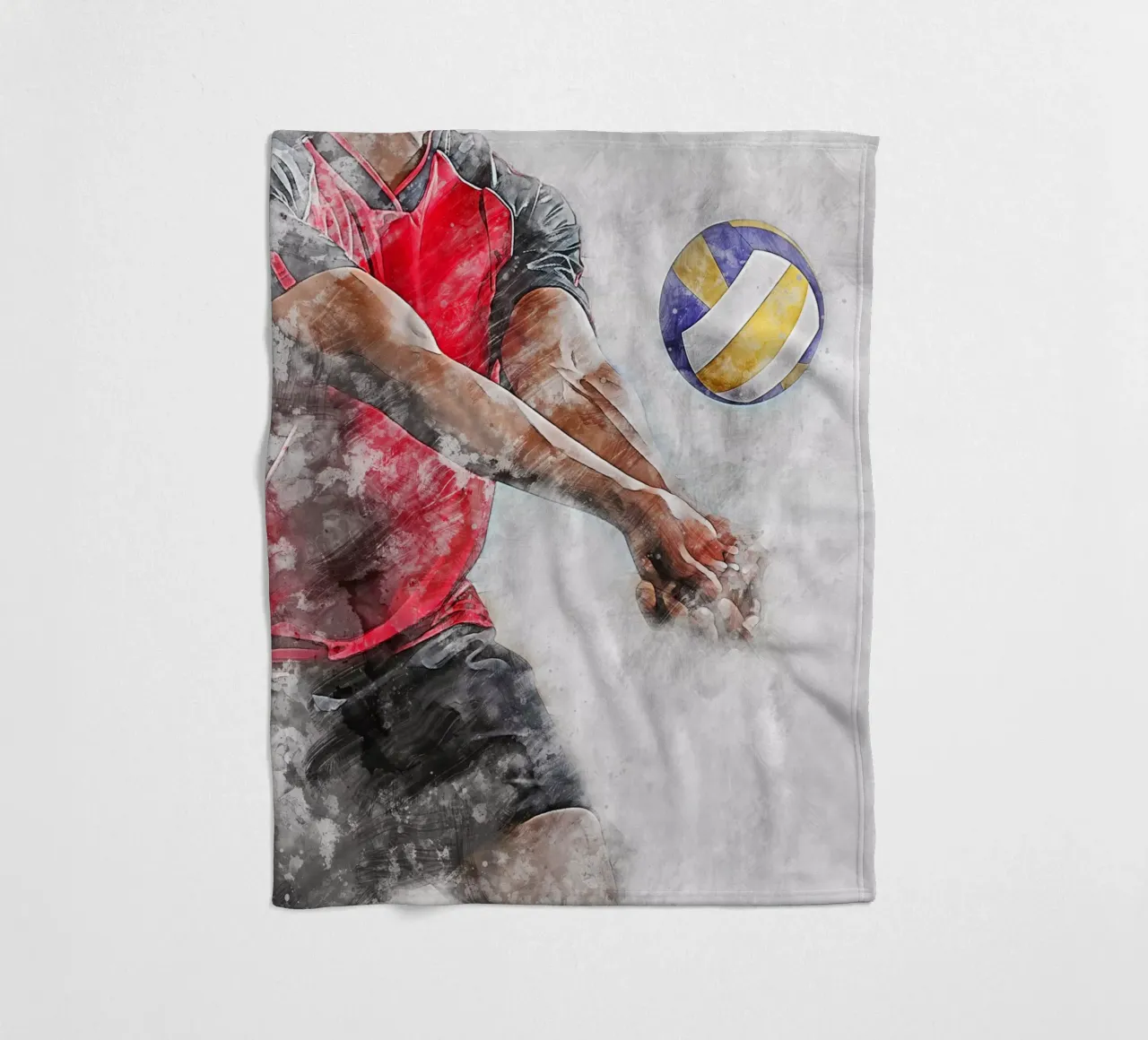 Pallavolo 3 coperta in pile da Mateo