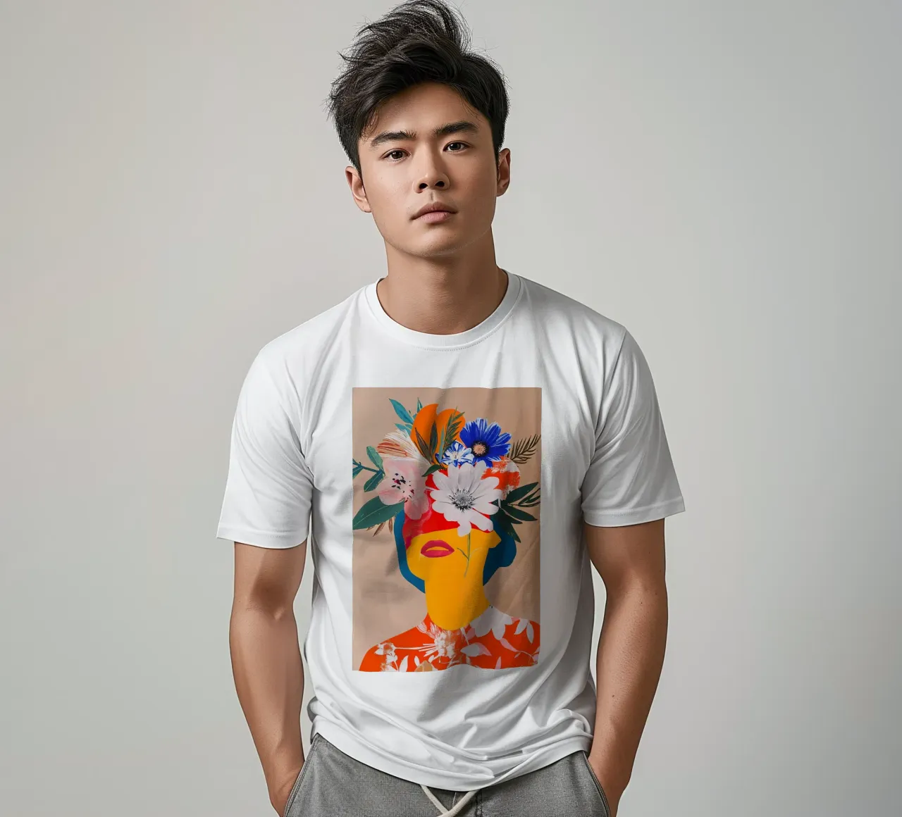 Flower Expression t-shirt da La Collagerie