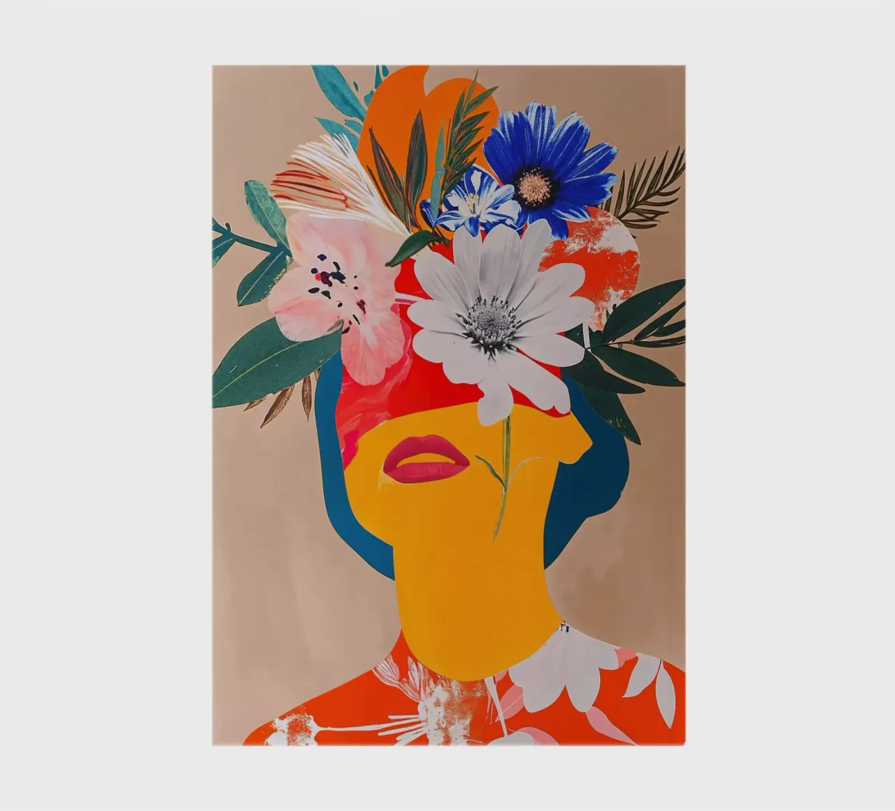 Flower Expression notebook by La Collagerie