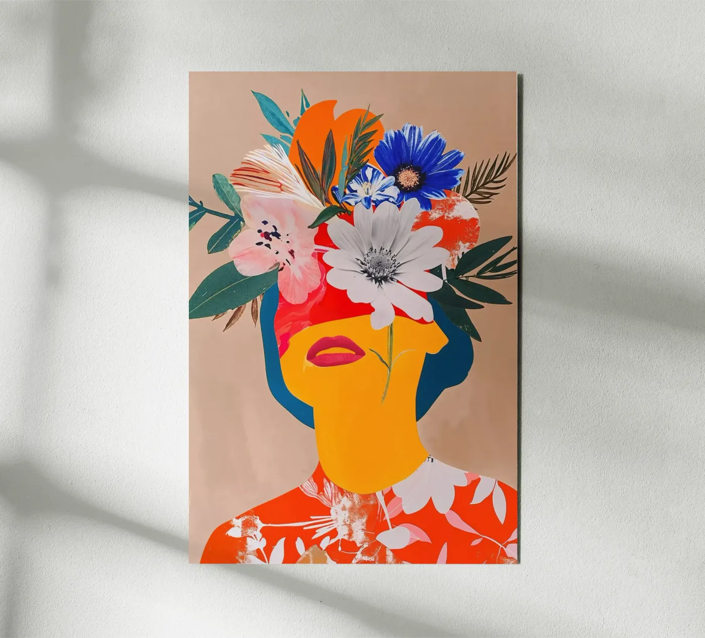 Flower Expression pannello forex da La Collagerie