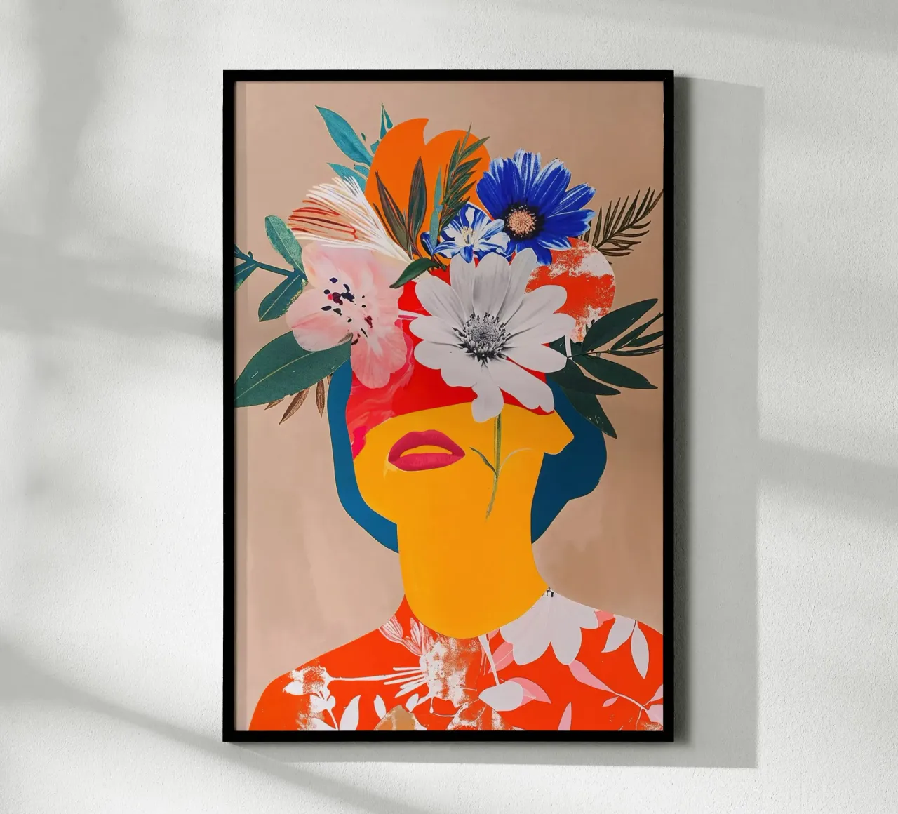 Flower Expression poster van La Collagerie