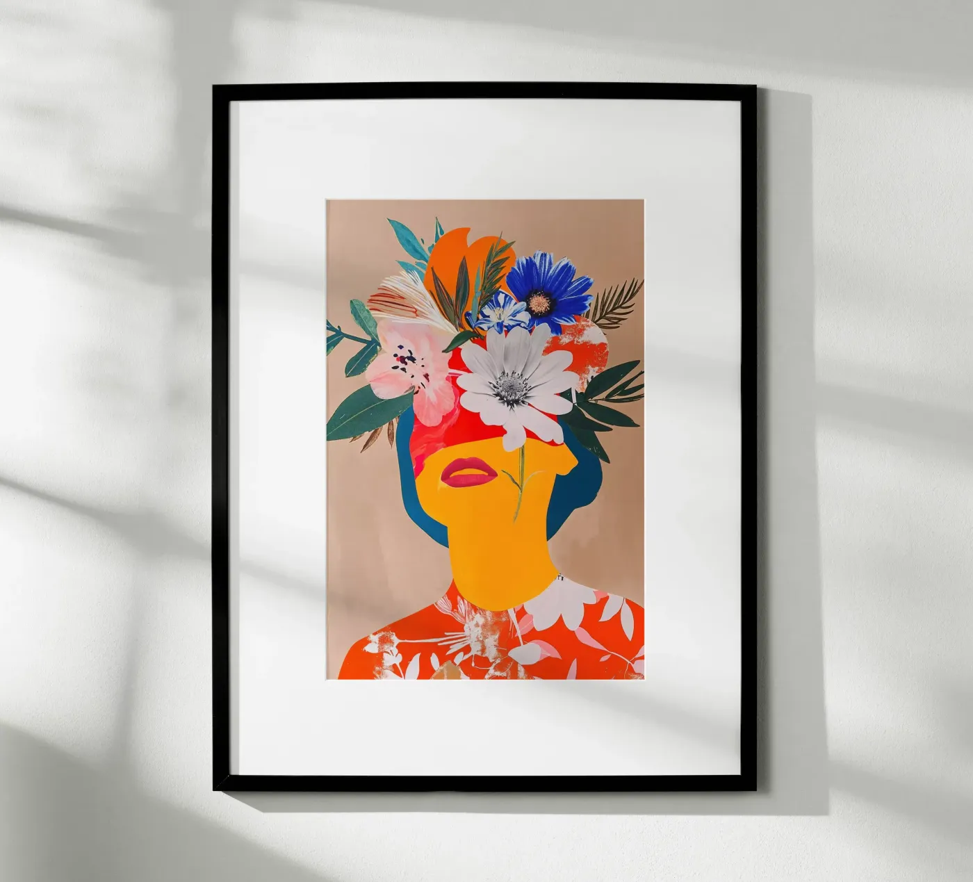 Flower Expression poster van La Collagerie