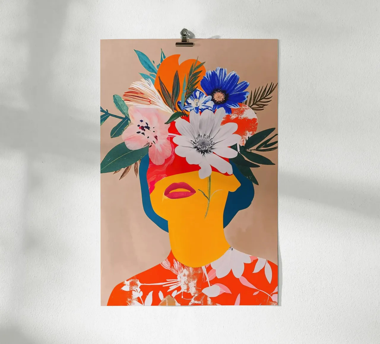 Flower Expression poster van La Collagerie