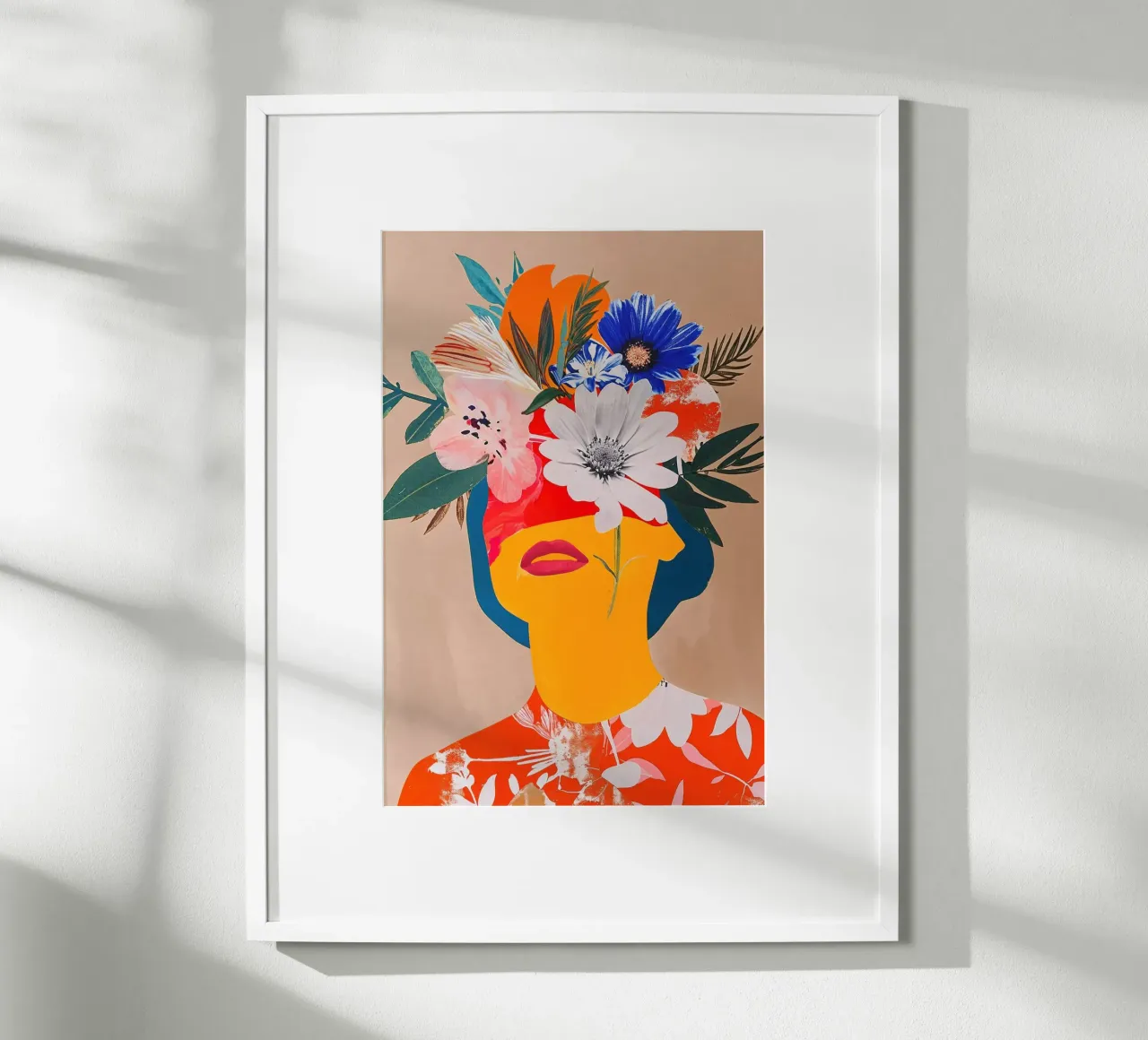 Flower Expression poster van La Collagerie