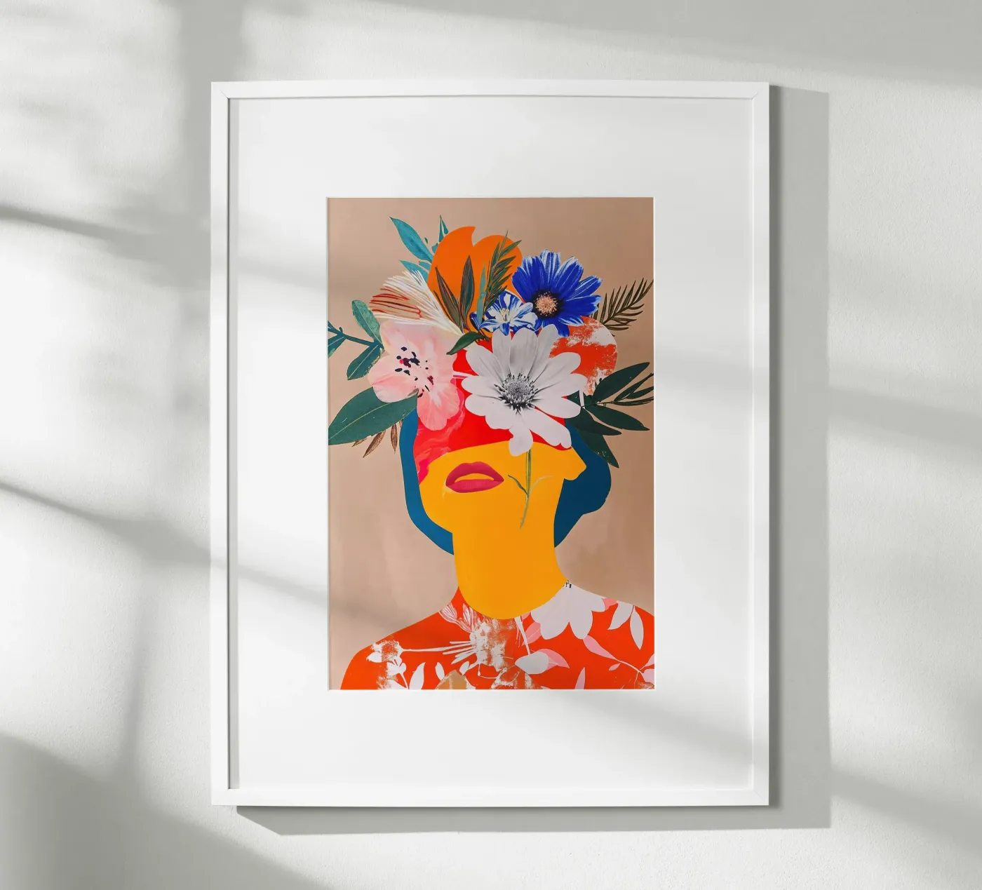 Flower Expression poster van La Collagerie