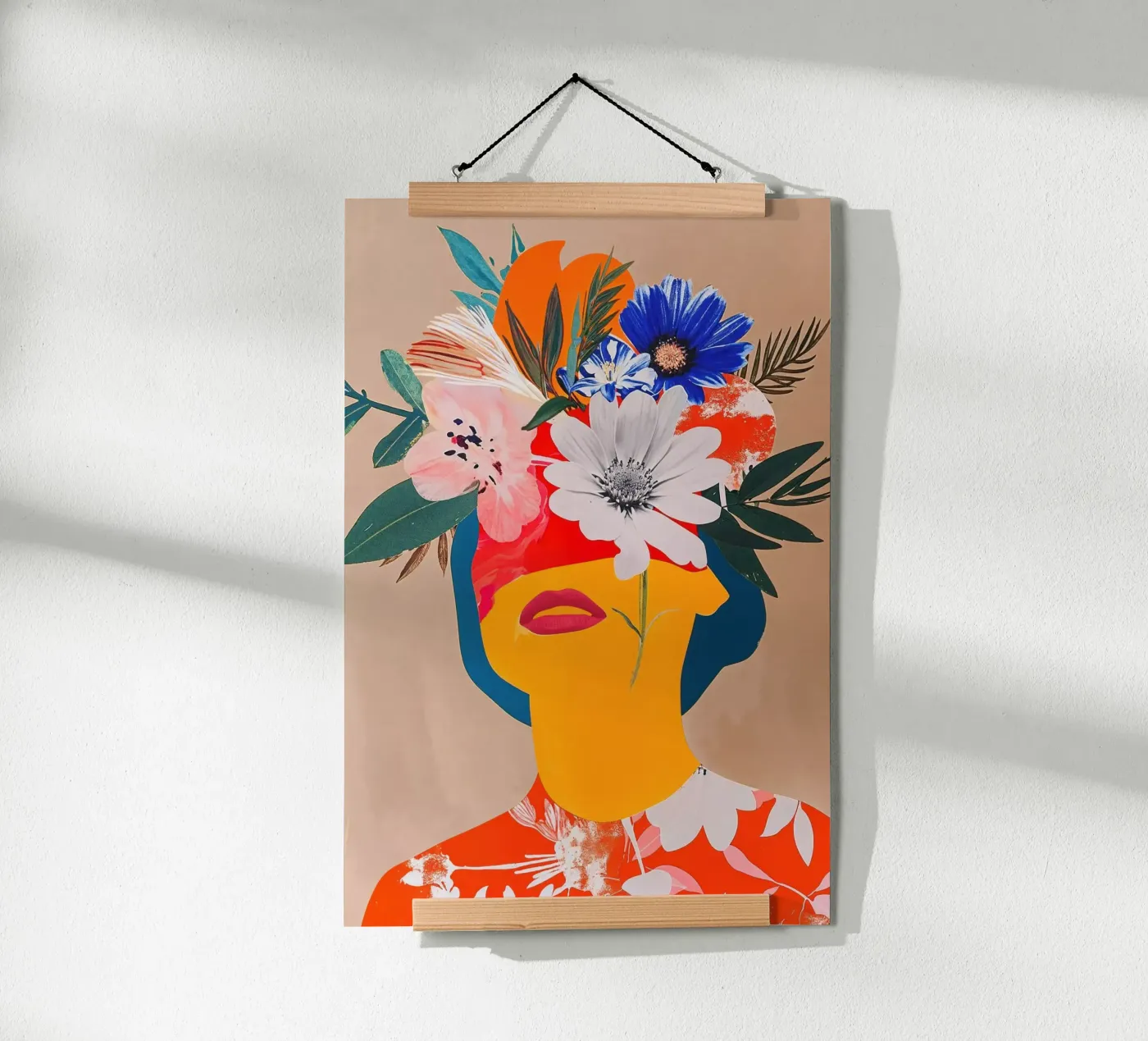 Flower Expression poster van La Collagerie