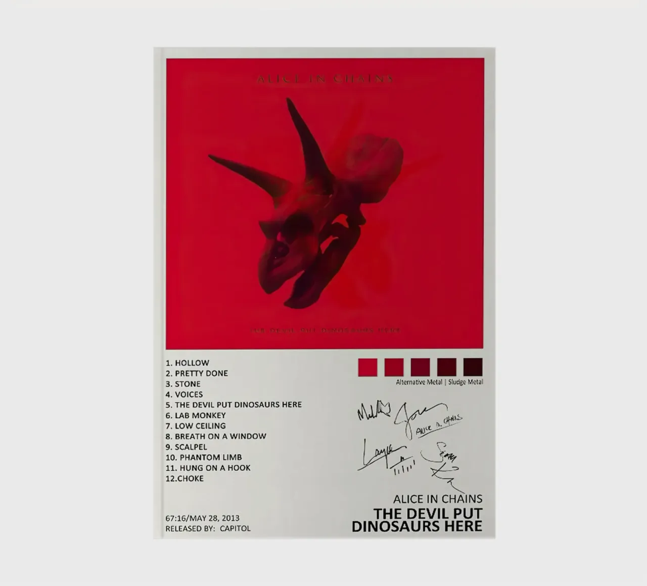Alice In Chains diario da Raptor Metafora