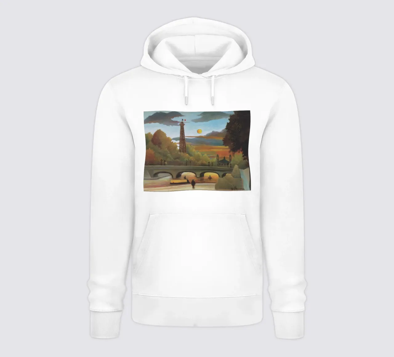 Henri Rousseau 15 felpa con cappuccio da loniegrimes