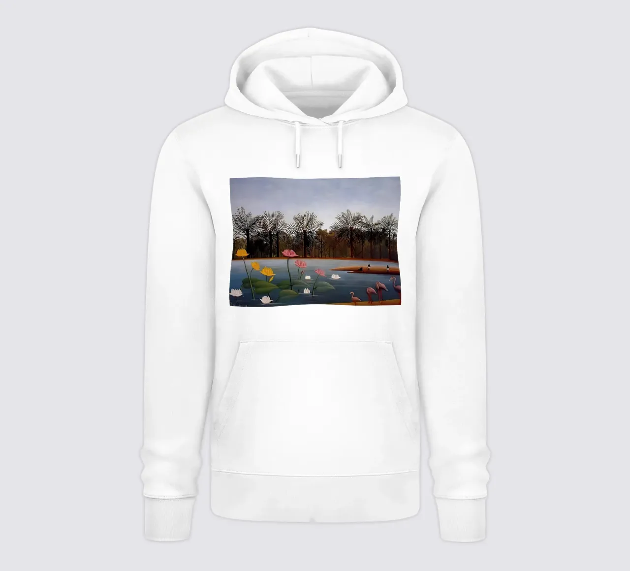 Henri Rousseau 18 felpa con cappuccio da loniegrimes