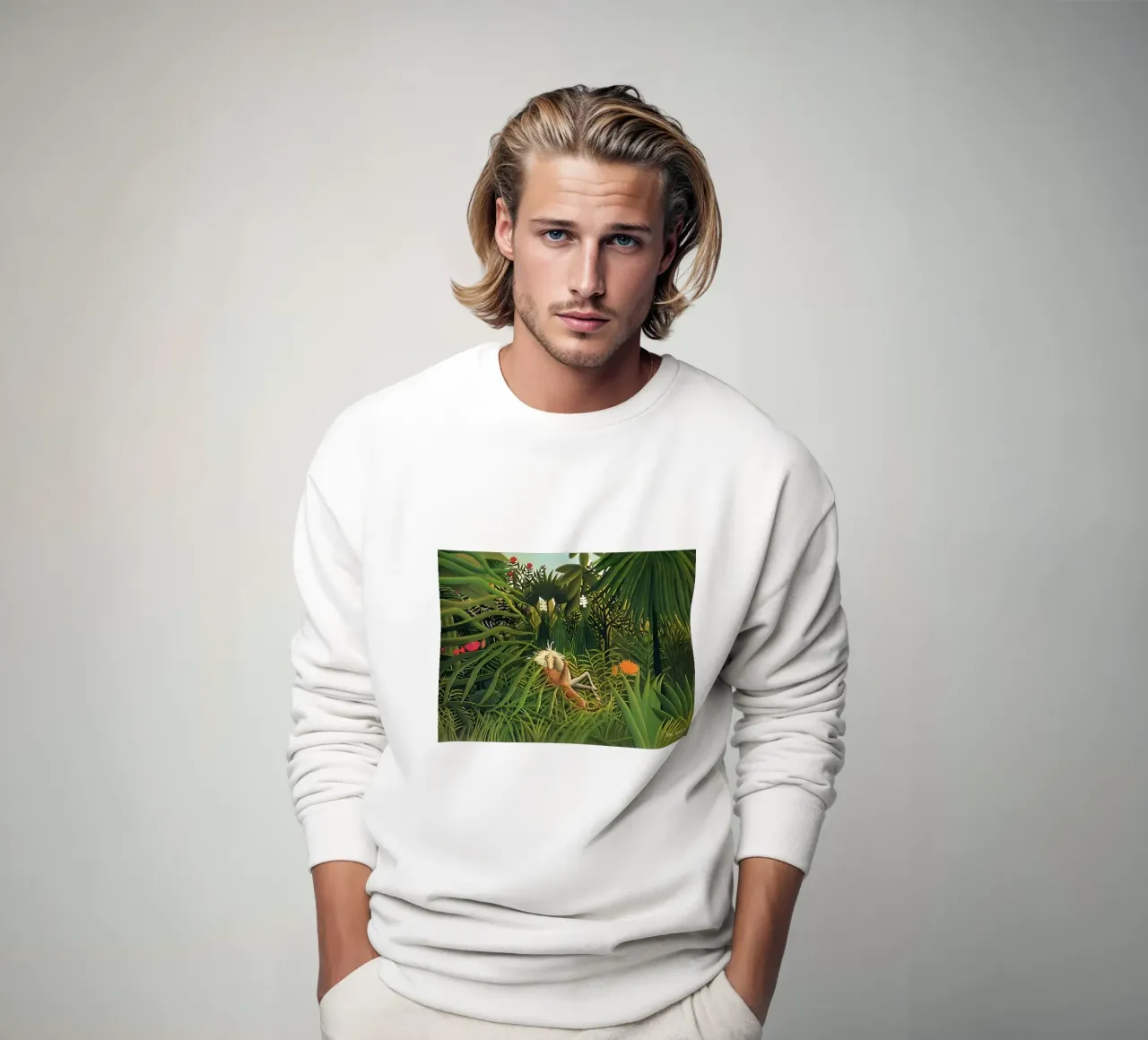 Henri Rousseau 19 felpa da loniegrimes