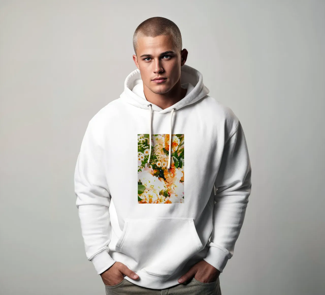 I petali danno colore, diffondono amore felpa con cappuccio da Nature's Palette