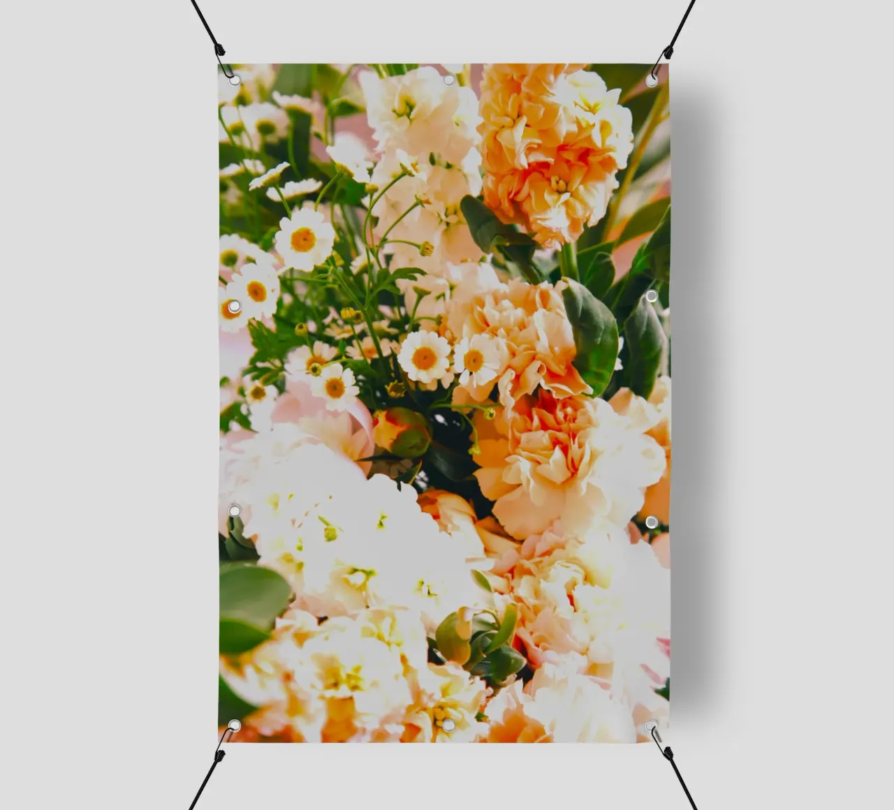 I petali danno colore, diffondono amore telo in pvc da Nature's Palette