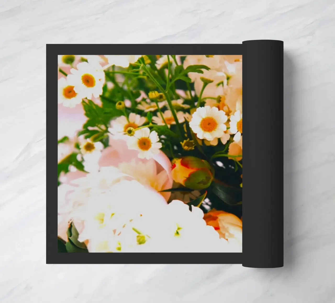 I petali danno colore, diffondono amore zerbino da Nature's Palette