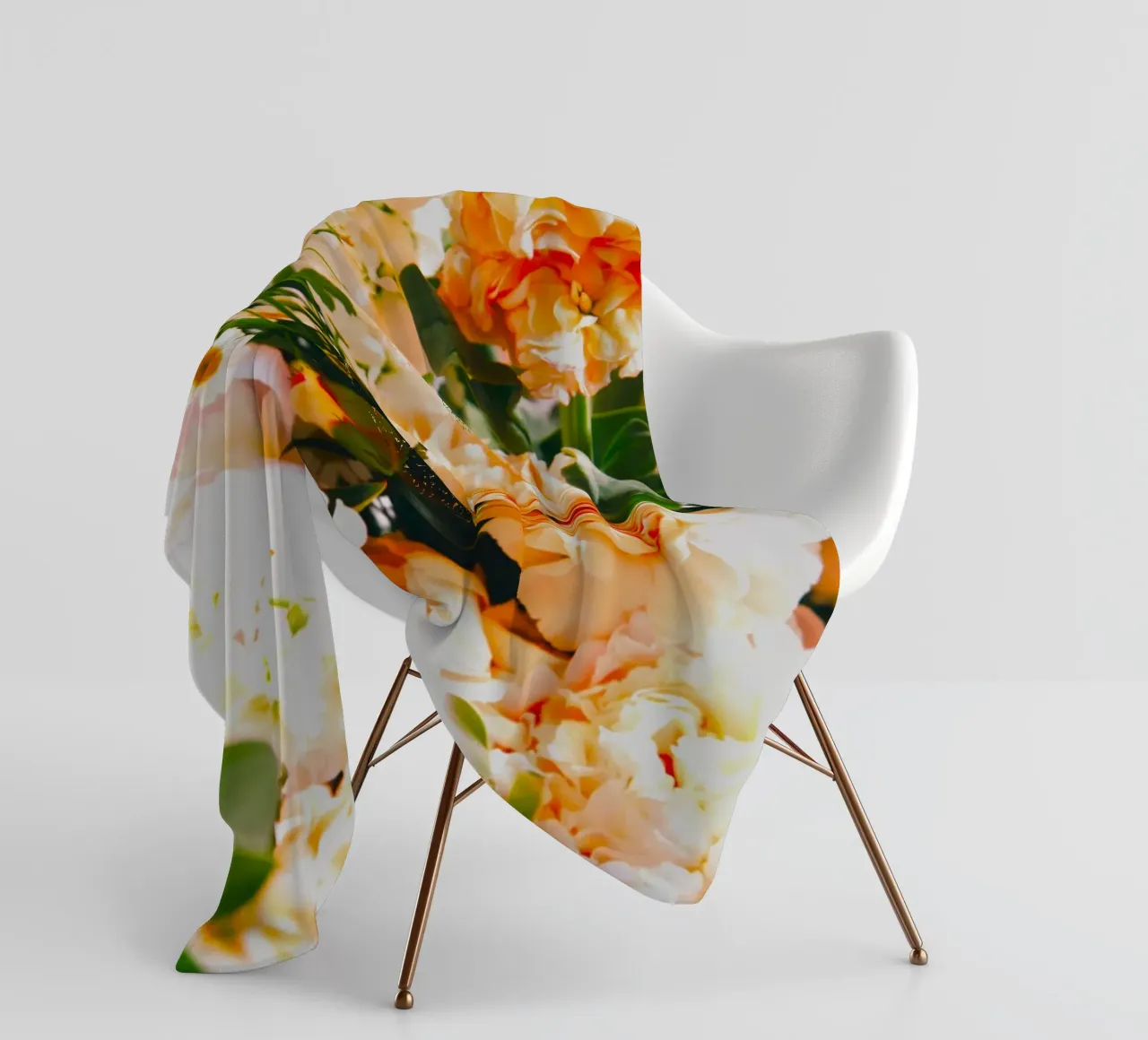 I petali danno colore, diffondono amore coperta in pile da Nature's Palette