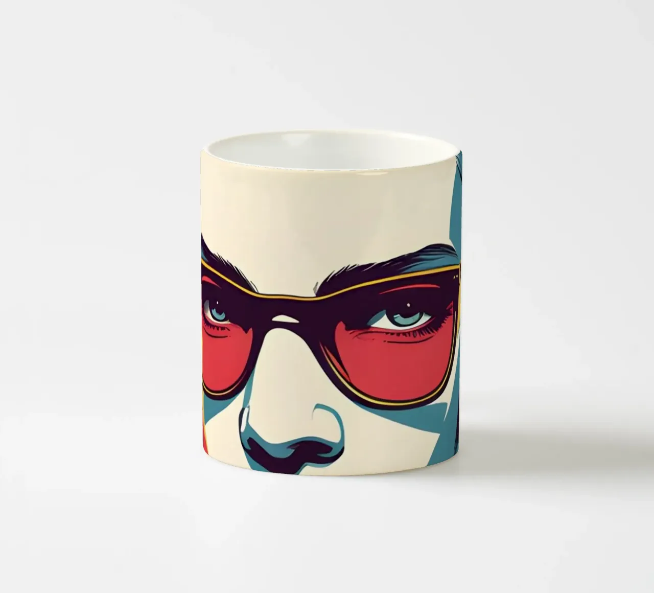 stile pop art vivace tazza in ceramica da LIFESTYLE OBJECTS