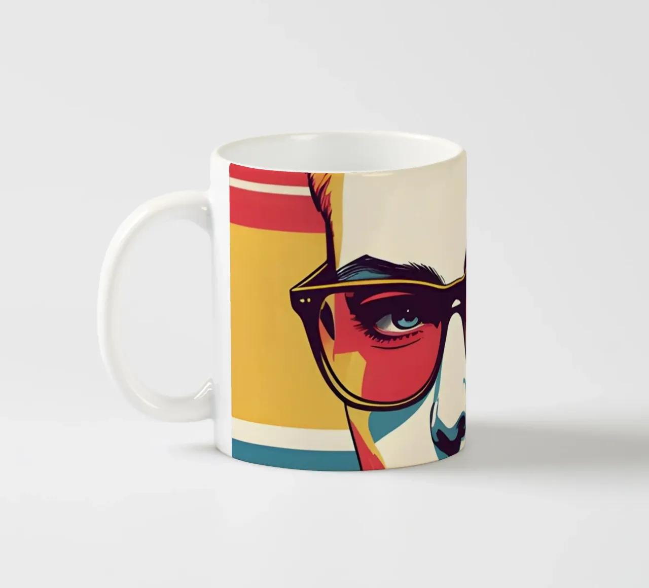 stile pop art vivace tazza in ceramica da LIFESTYLE OBJECTS