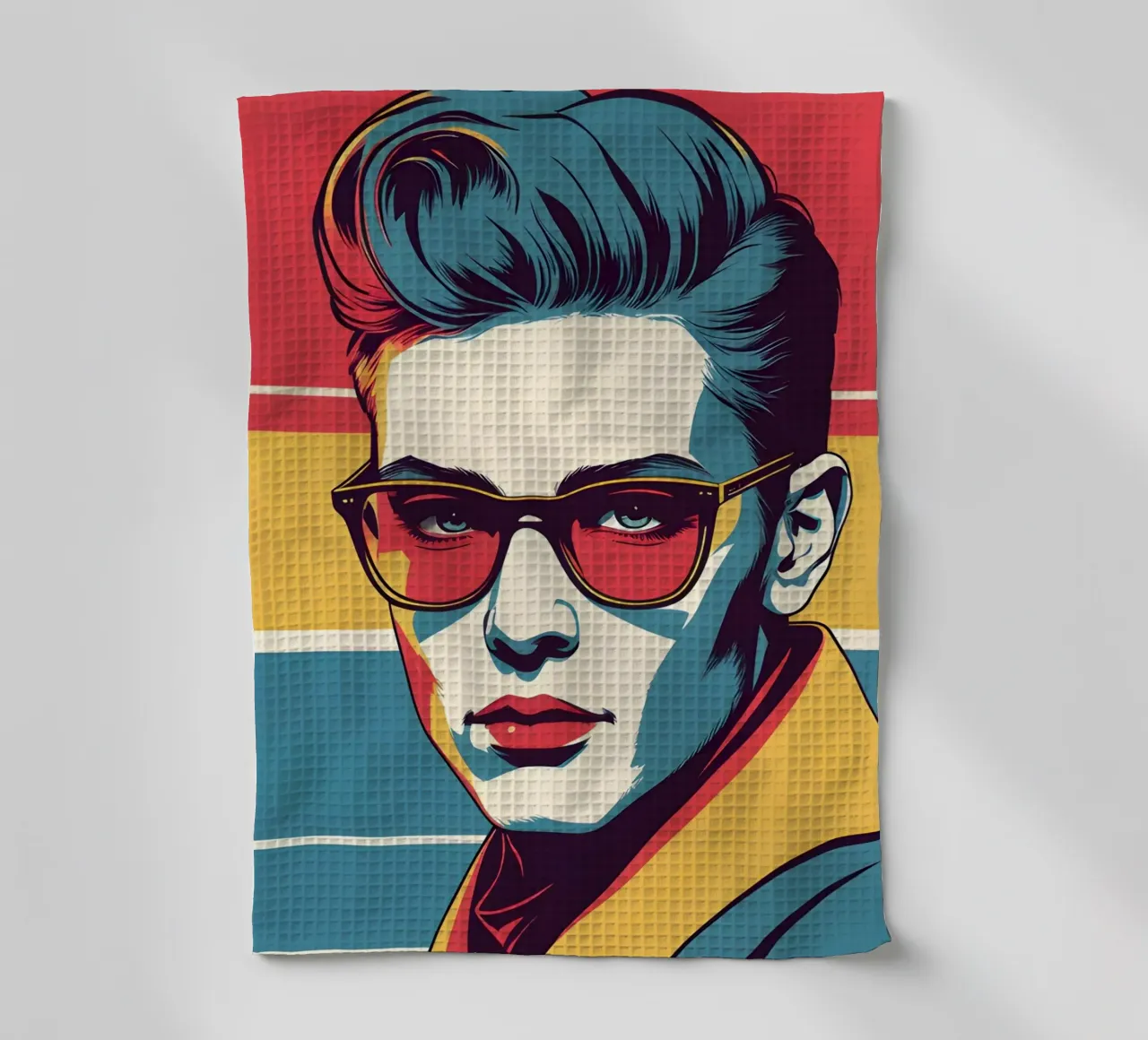 un style pop art vibrant torchon de LIFESTYLE OBJECTS