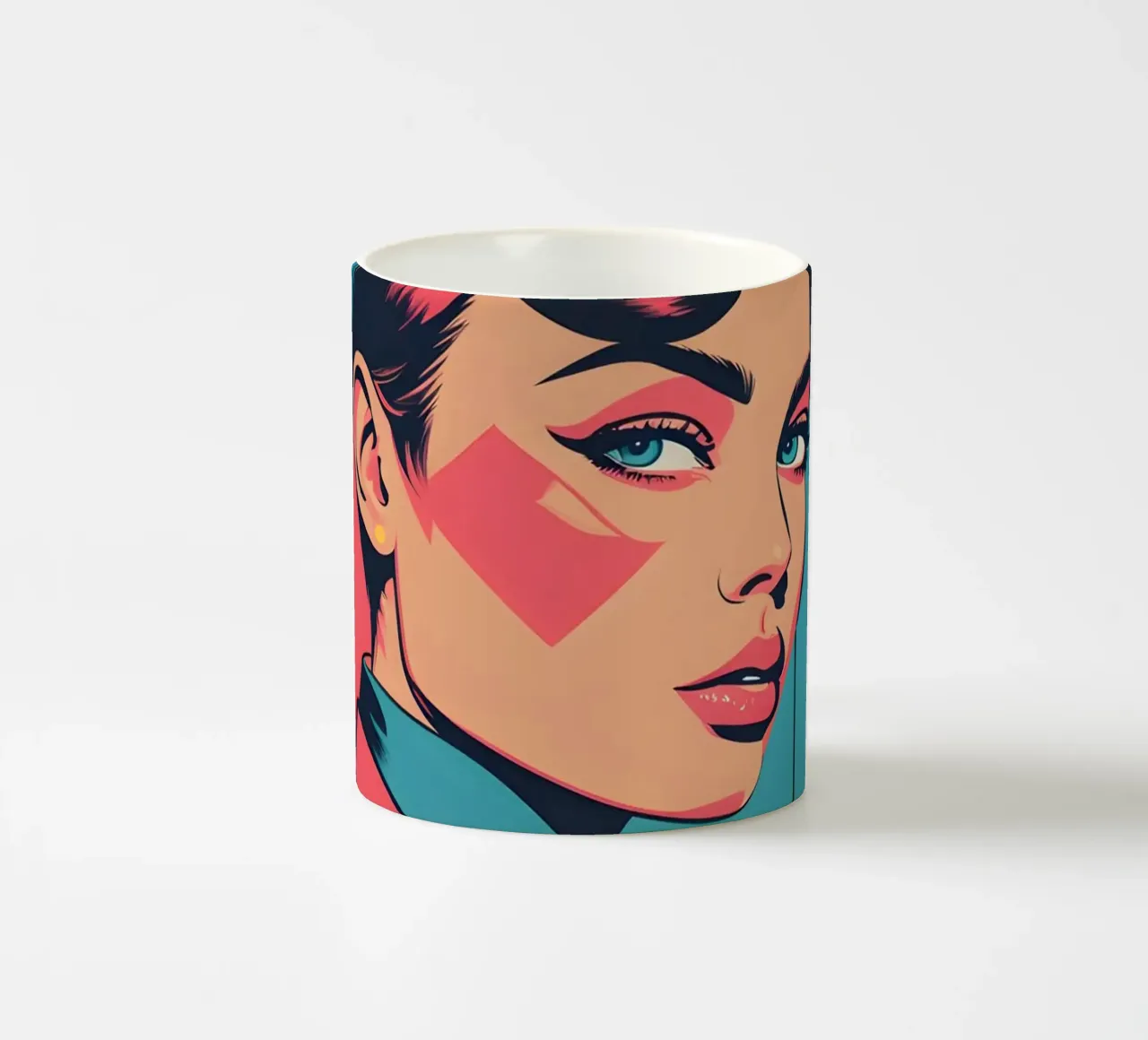 stile pop art vivace tazza in ceramica da LIFESTYLE OBJECTS