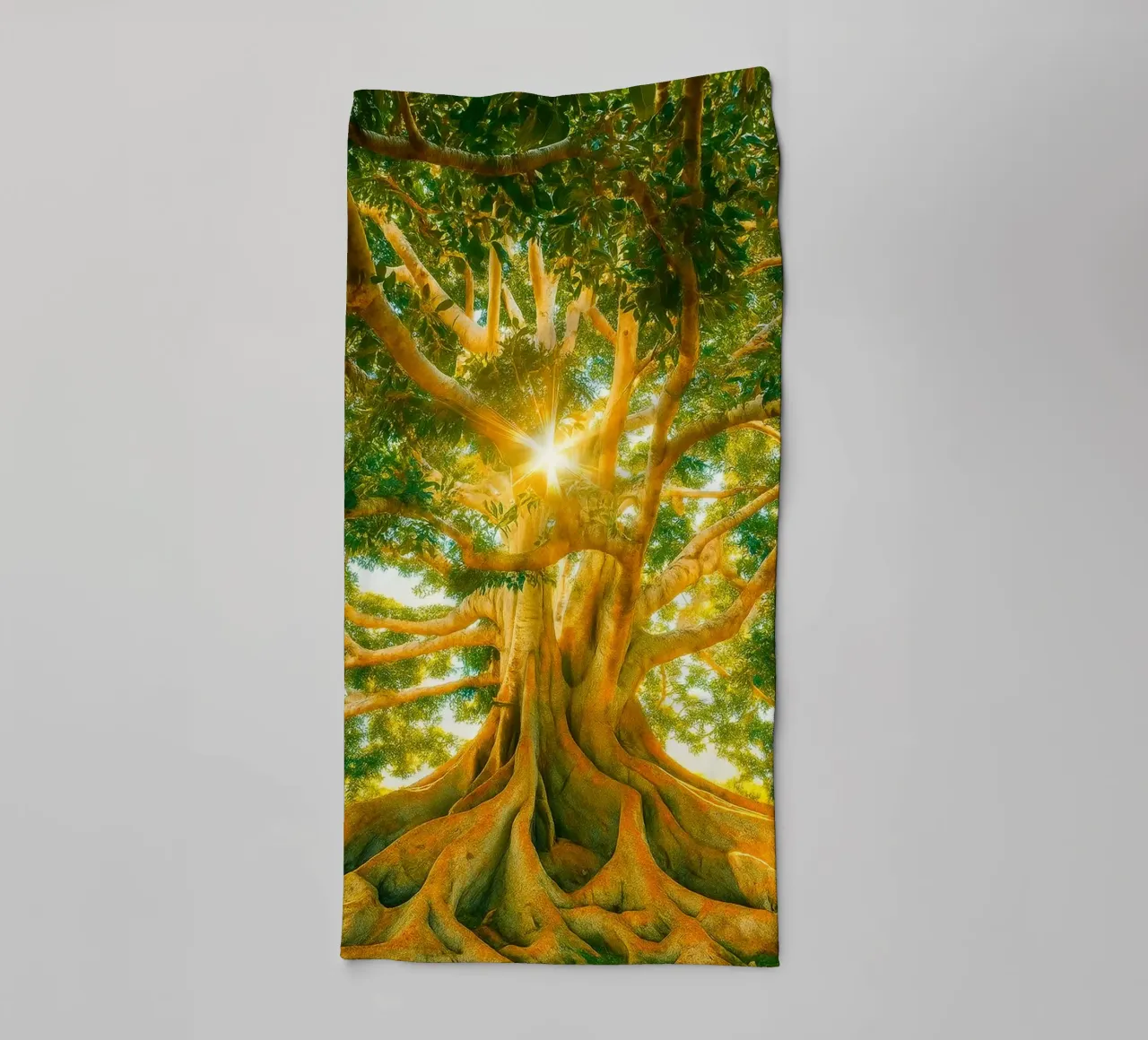 tree branch retro photography towel by lottuz