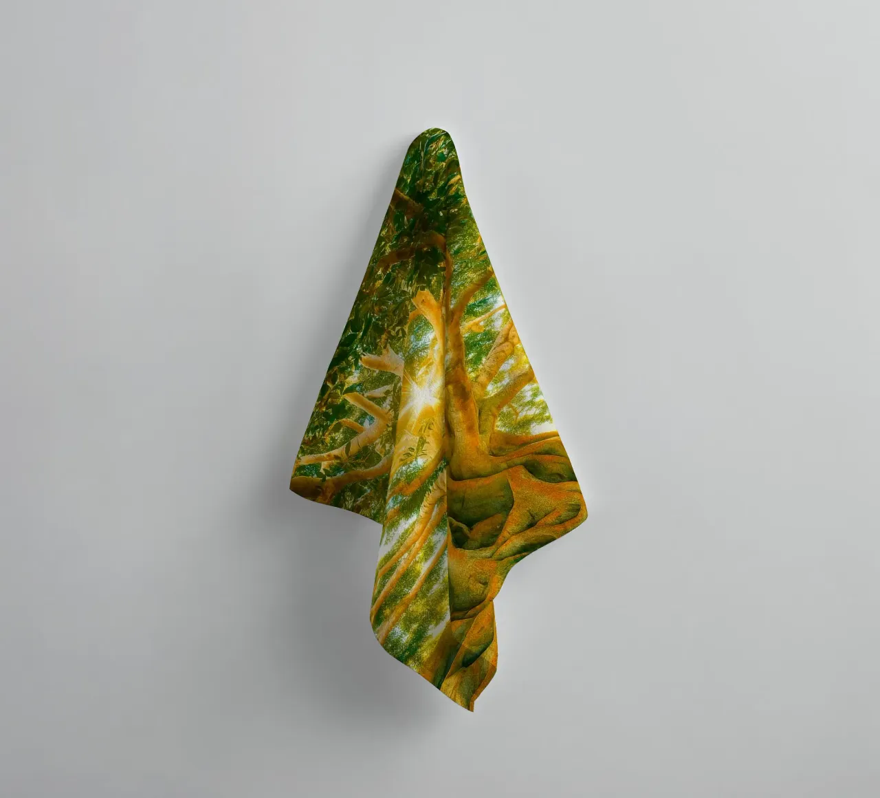tree branch retro photography towel by lottuz