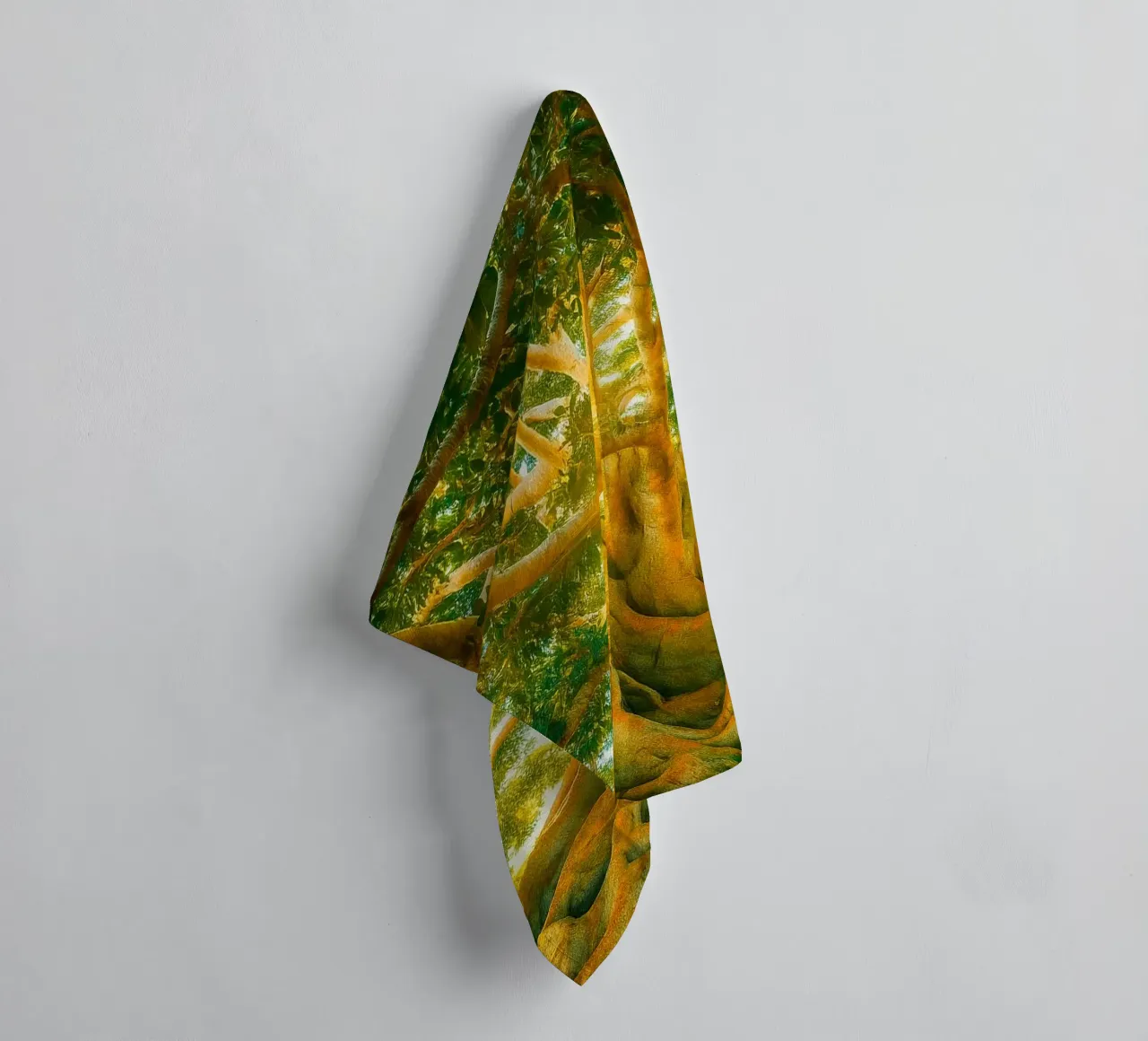 tree branch retro photography towel by lottuz