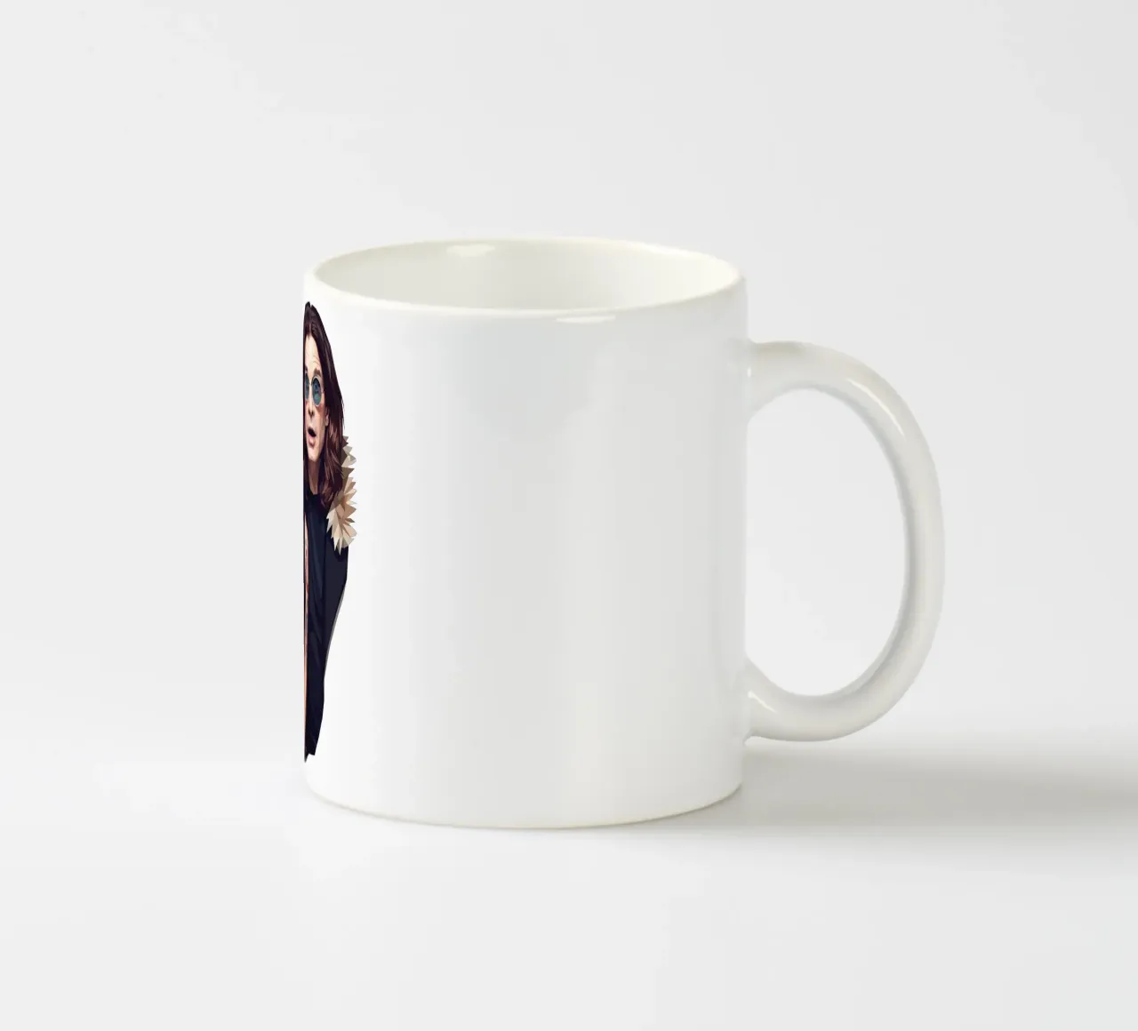 Amy Winehouse e Ozzy Osbourne Low Poly tazza in ceramica da Low Profile