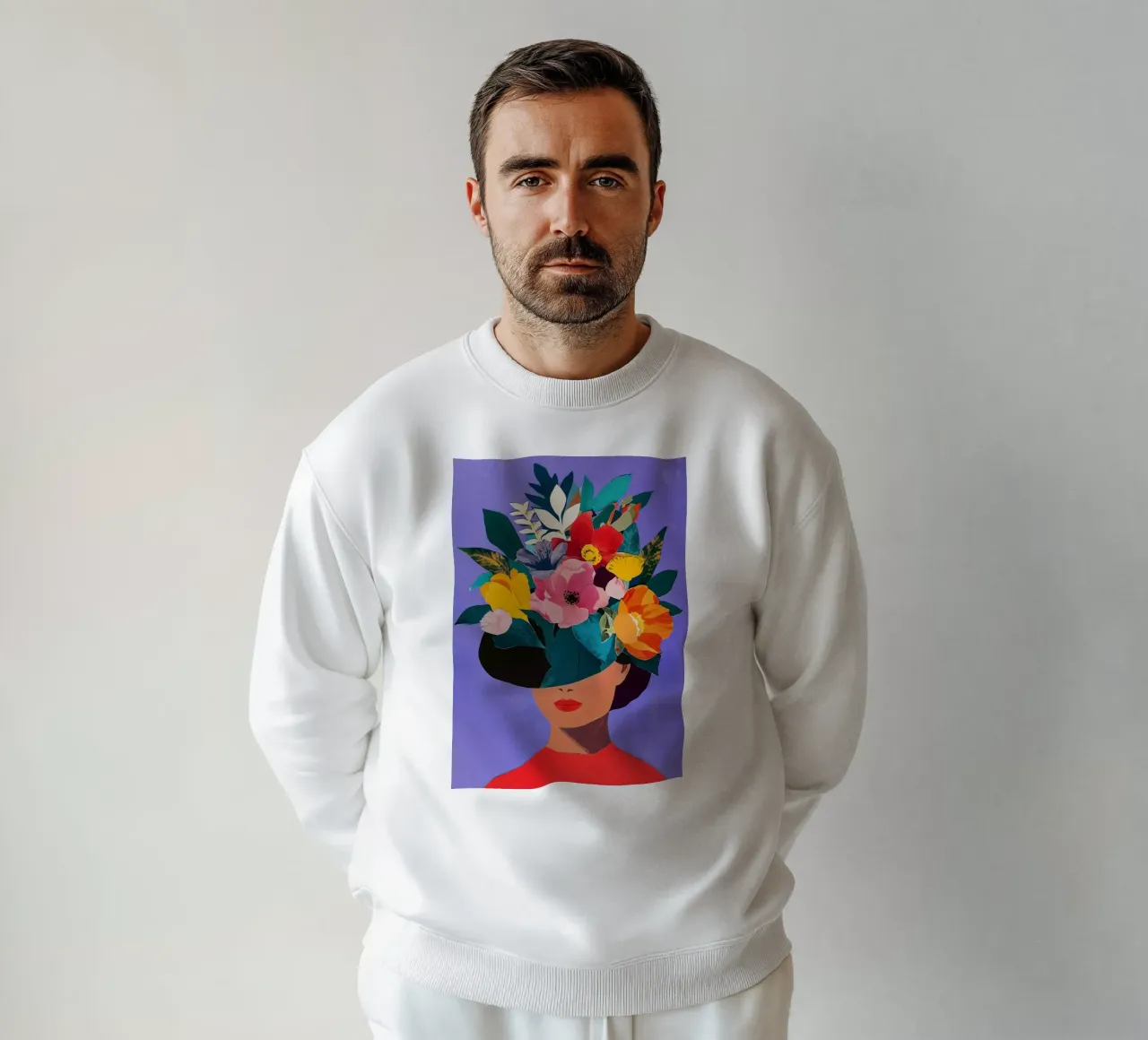 Floral Elegance Sweatshirt von La Collagerie