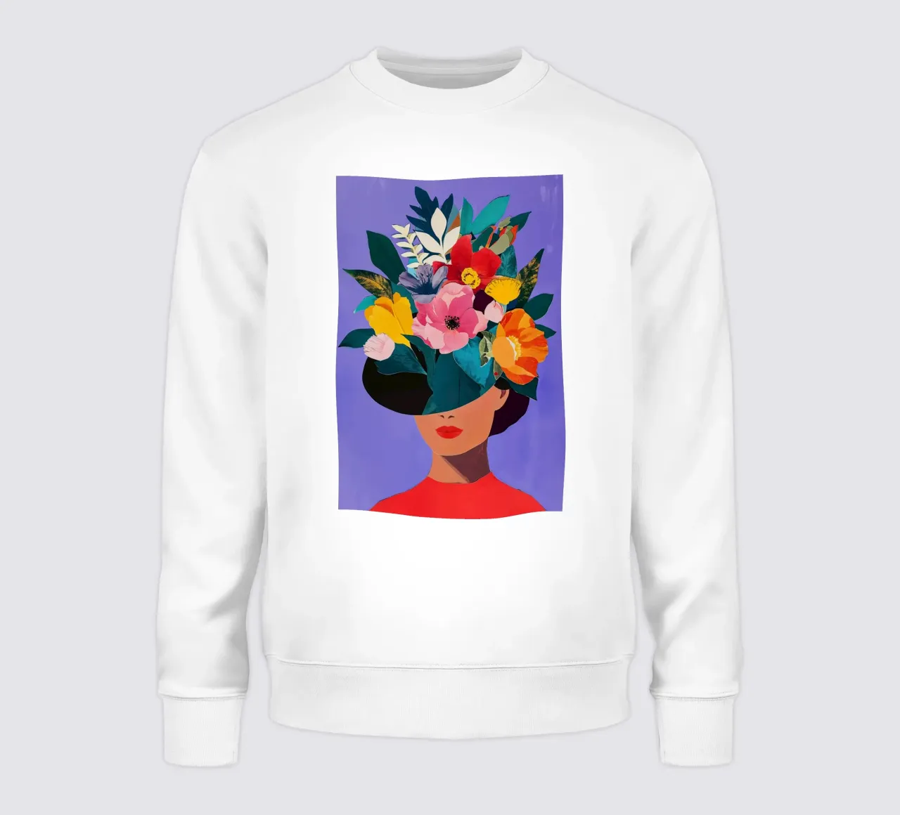 Floral Elegance Sweatshirt von La Collagerie