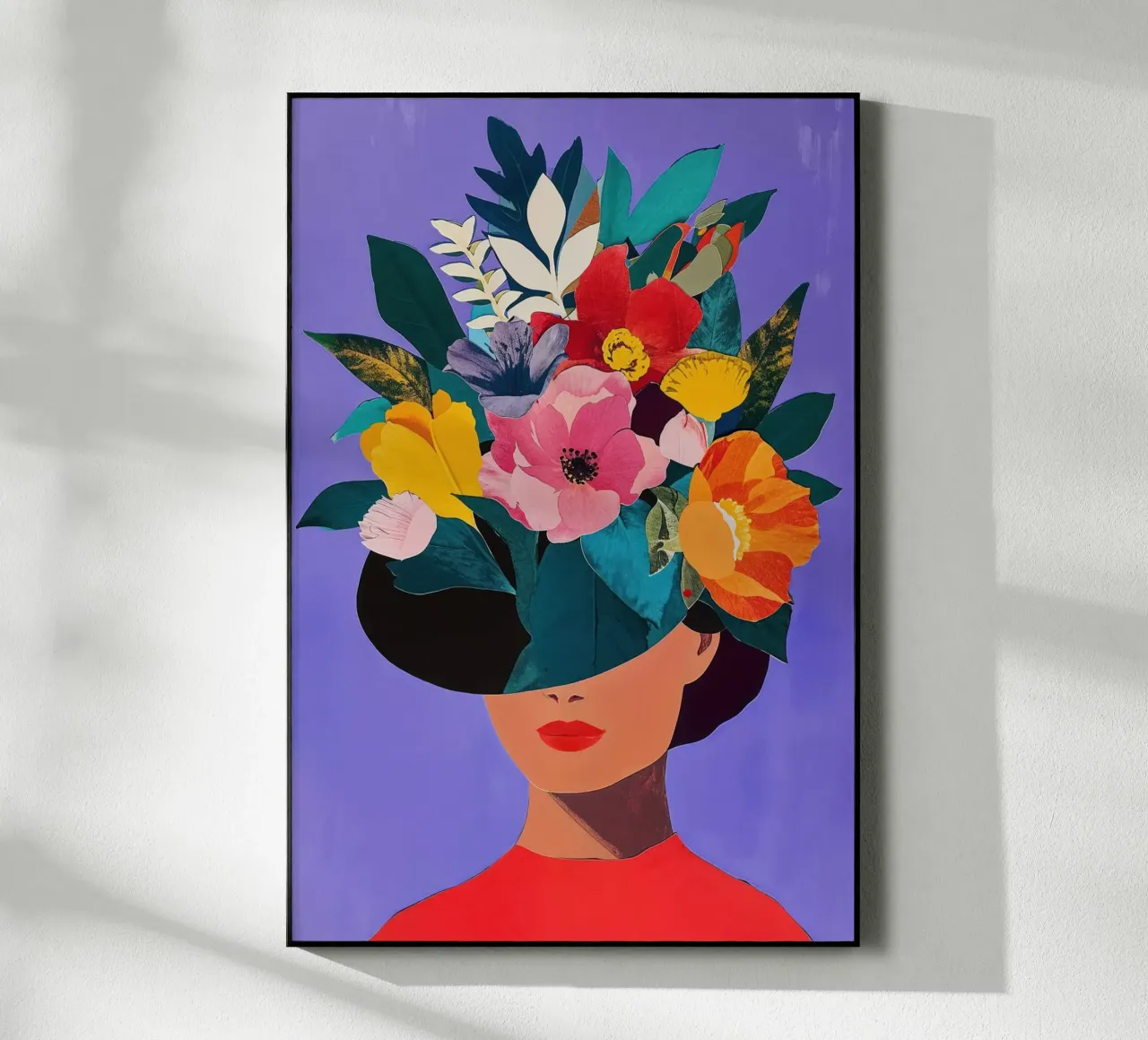 Floral Elegance plexiglass da La Collagerie