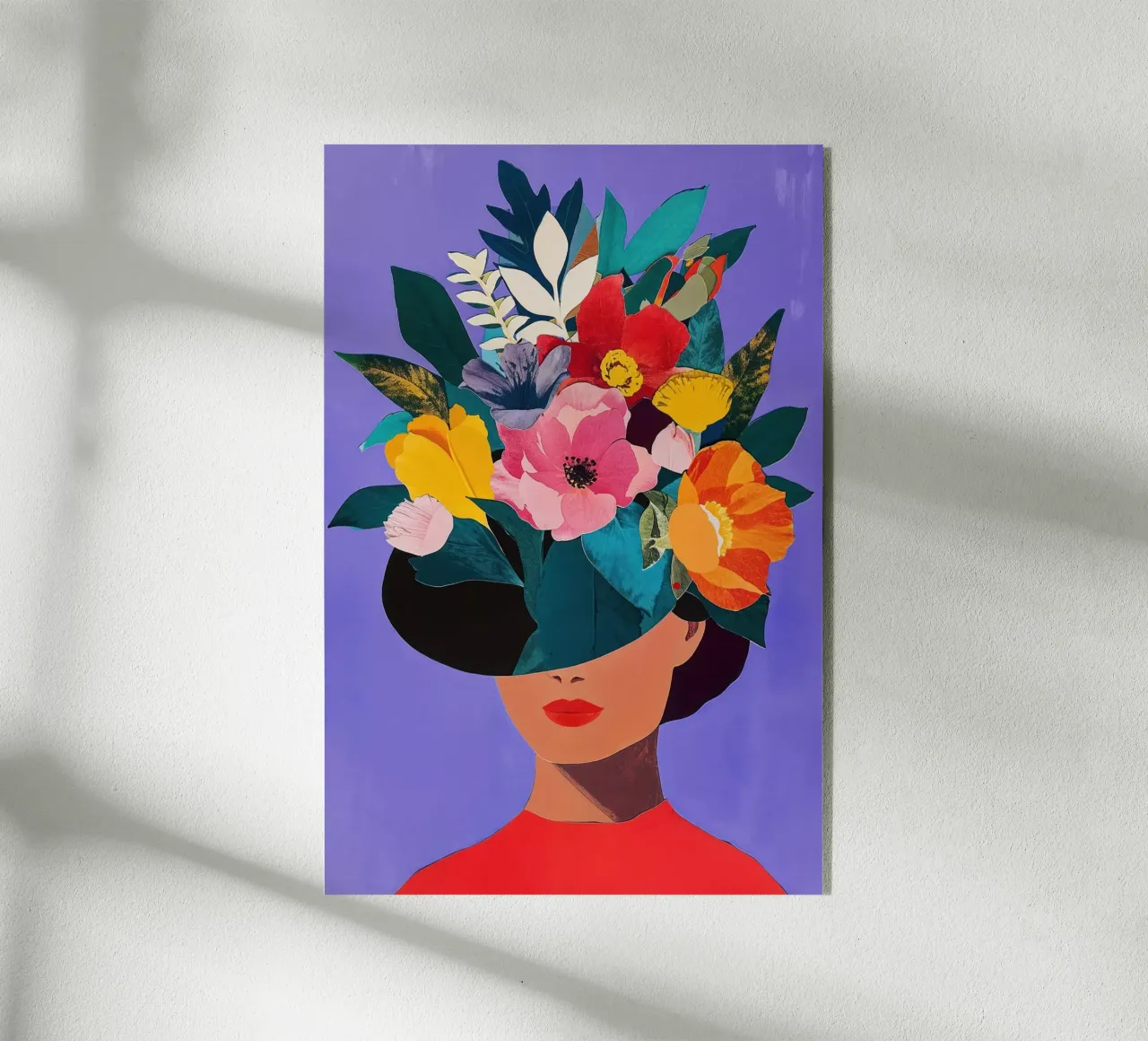 Floral Elegance plexiglass da La Collagerie