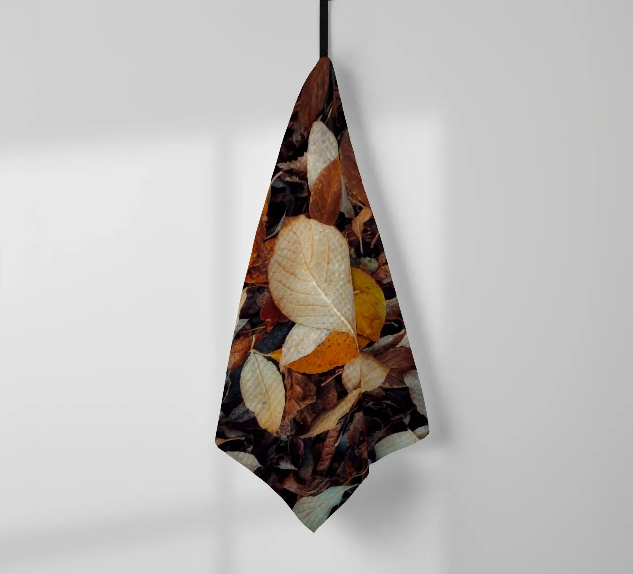 leaf autumn canovaccio da cucina da feny