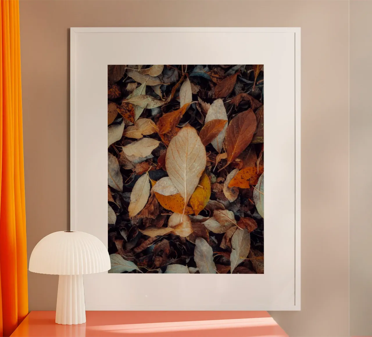leaf autumn carta hahnemühle da feny