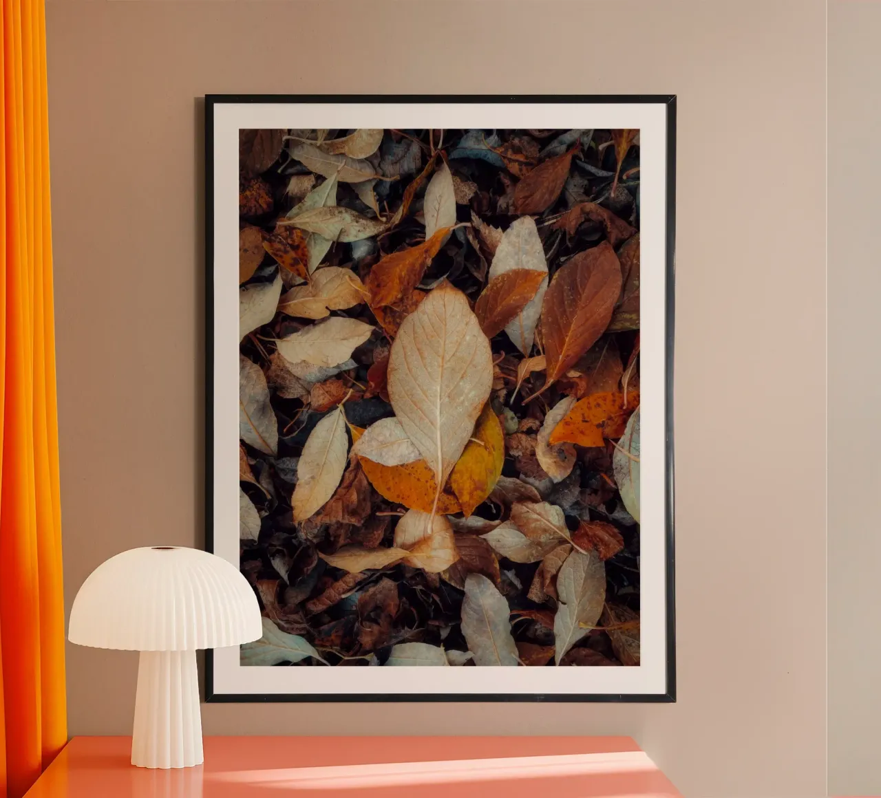leaf autumn carta hahnemühle da feny