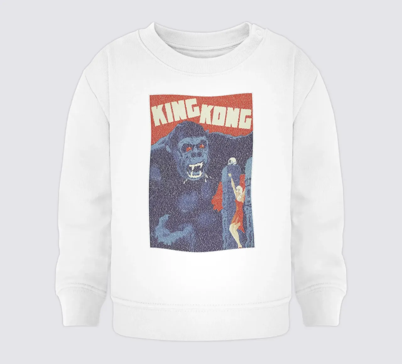 King Kong sudadera de bebé de Robotic Ewe