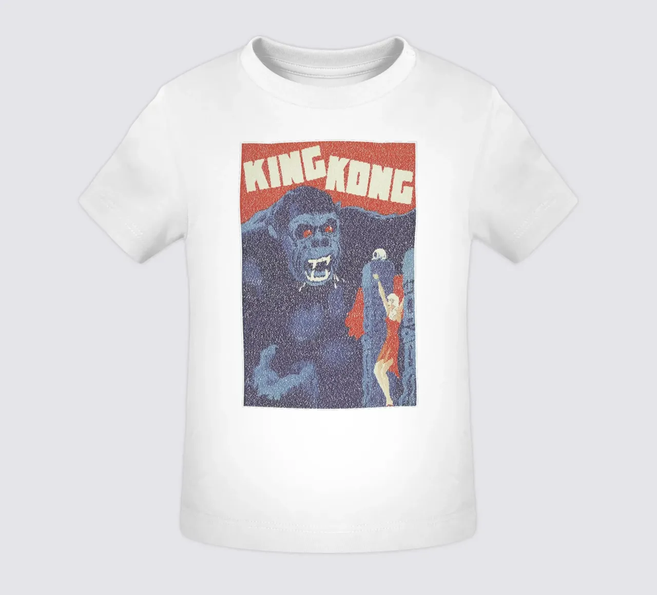 King Kong maglietta neonato da Robotic Ewe