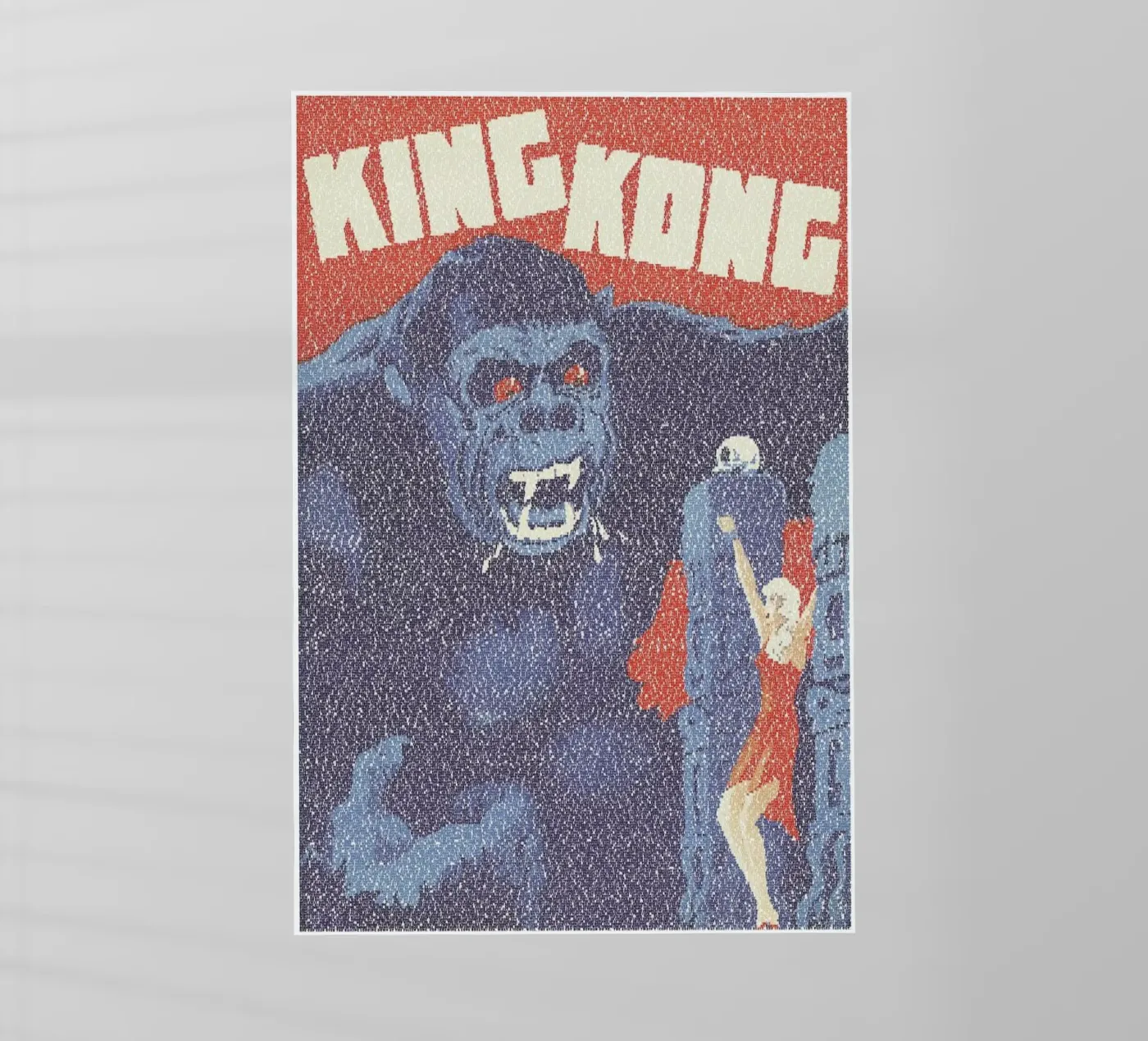 King Kong pellicola backlit da Robotic Ewe