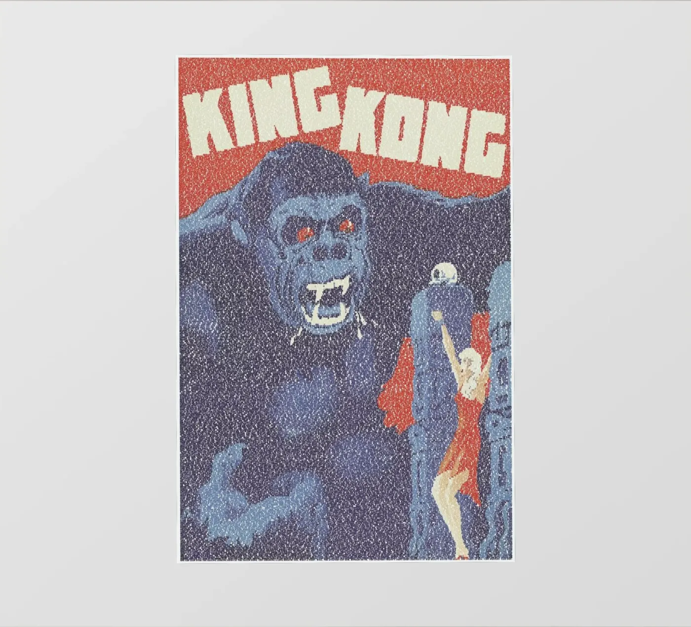 King Kong pellicola backlit da Robotic Ewe