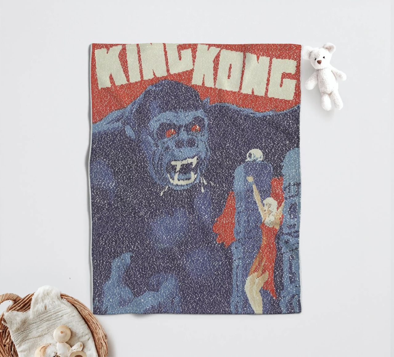 King Kong coperta in pile da Robotic Ewe
