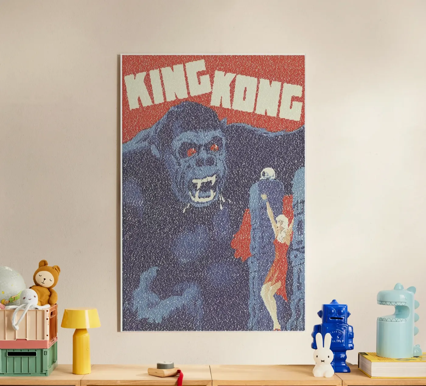 King Kong Acryl-Glas von Robotic Ewe