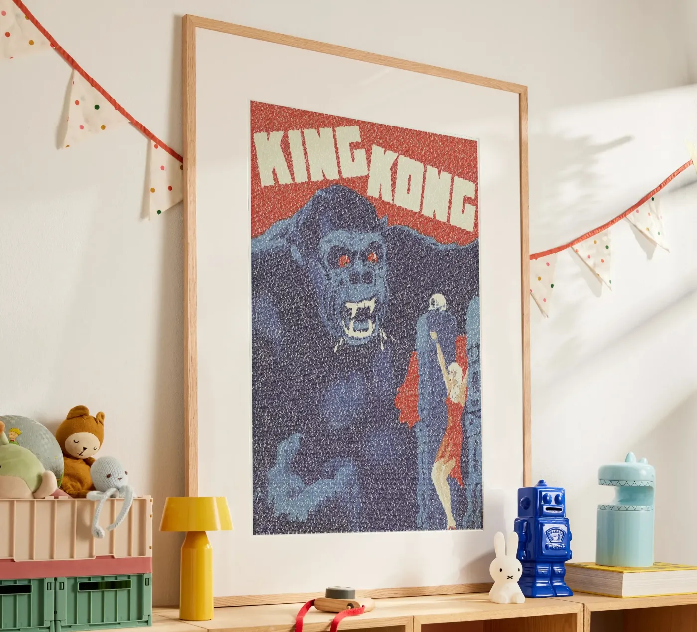 King Kong poster by Robotic Ewe